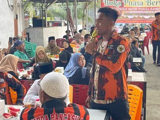 Indahnya Berbagi di Bulan Suci, PP Bandar Klippa Hadir Menguatkan Ukhuwah