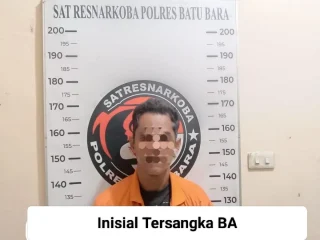 Satresnarkoba Polres Batu Bara Amankan Pengedar Sabu di Talawi, Sita Barang Bukti 302 Gram