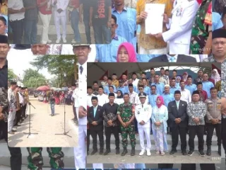 Momentum HUT Kemerdekaan HCM Kukuhkan Ketua Rw dan Rt Se-Kelurahan Curug Kulon